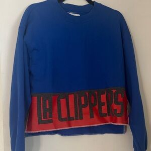 Blue LA Clippers Women's Sweatshirt